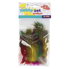 Piume varie, 25 pz.