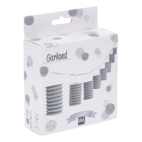 Ghirlanda di lanterne in argento, 3,5 metri