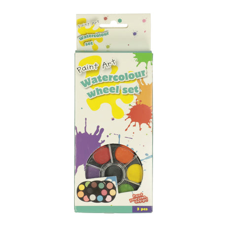 Set acquerelli, 18 colori