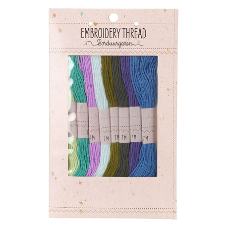 Set di fili da ricamo 8 pezzi, 8x7m