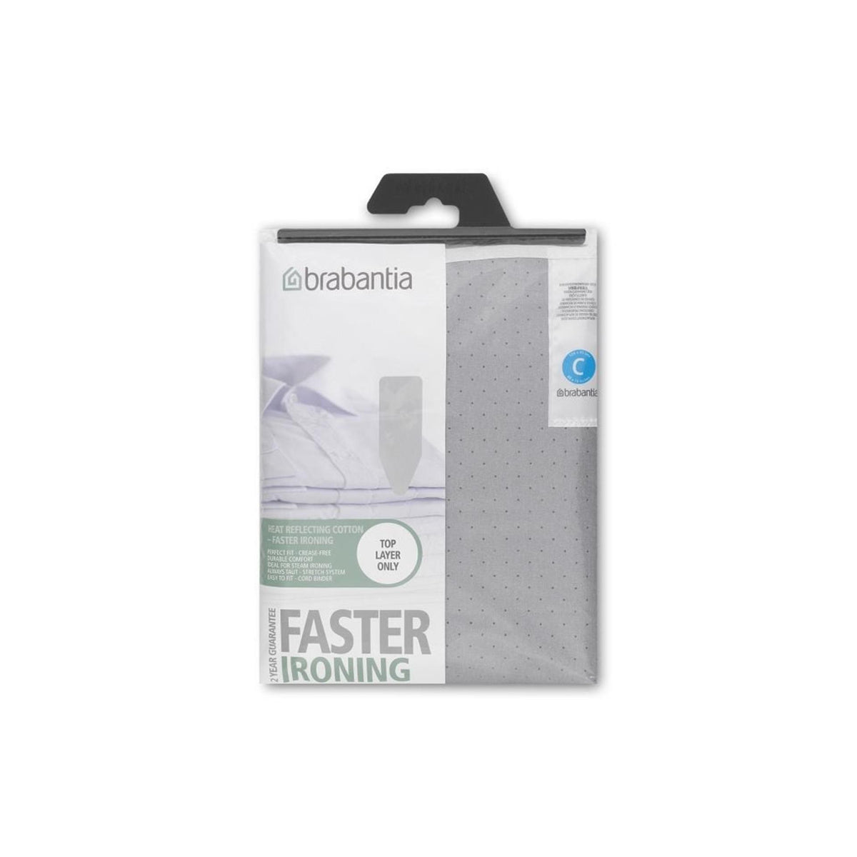 Copertina Brabantia 124x45 metallizzata ca