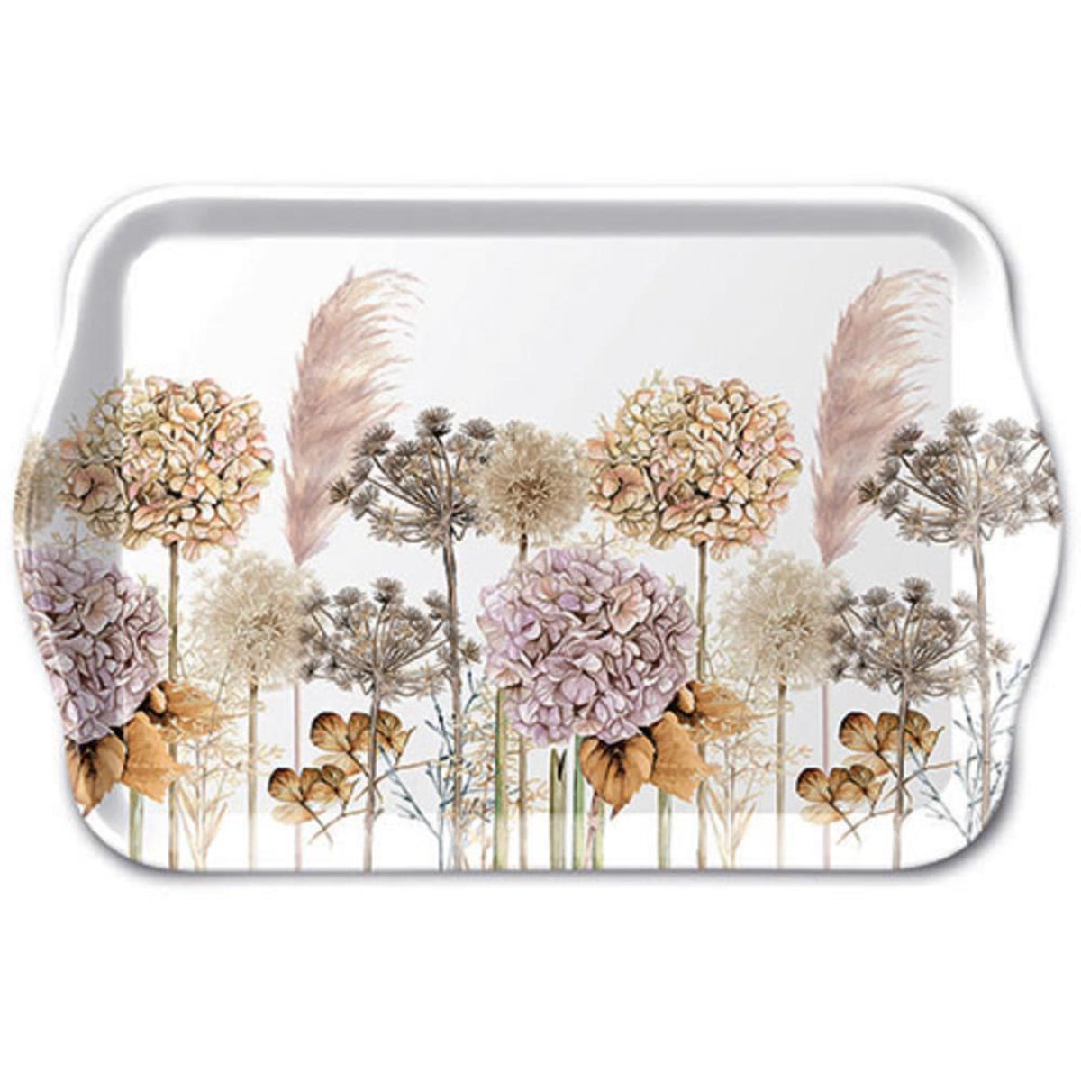 Vassoio Ambiente 13x21cm fiori secchi