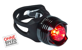 Luce Rfr diamante 'led rosso' nera