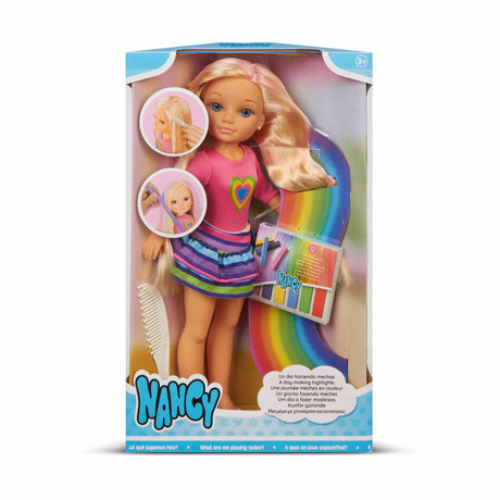 Famosa Nancy Doll una giornata piena di riflessi in tanti colori