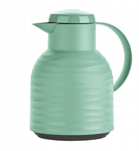 Emsa | Brocca isolante Samba Wave | chiusura a pressione rapida | 1 litro | verde menta