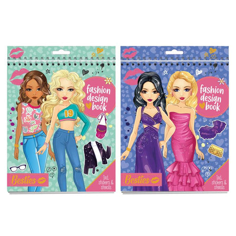 Quaderno per schizzi Besties Grafix stilista 24x20 cm 20 fogli