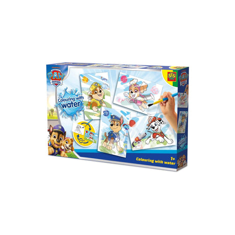 Ses paw Patrol - colorare con acqua