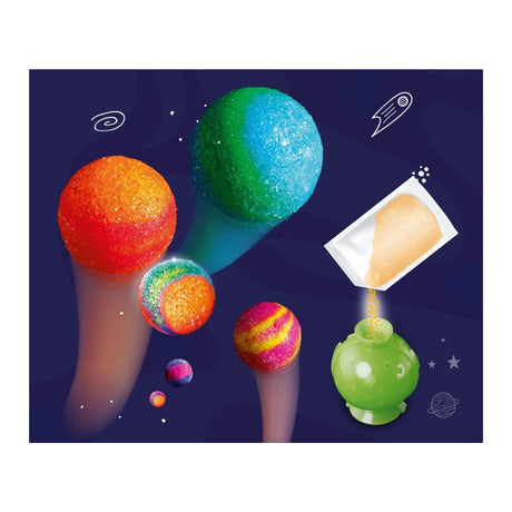 Pianeti rimbalzanti del cosmo - set di esperimenti - crea le tue palline rimbalzanti a forma di pianeta - crea Marte, Giove, Venere e Saturno - giocattoli vocali - da 8 anni
