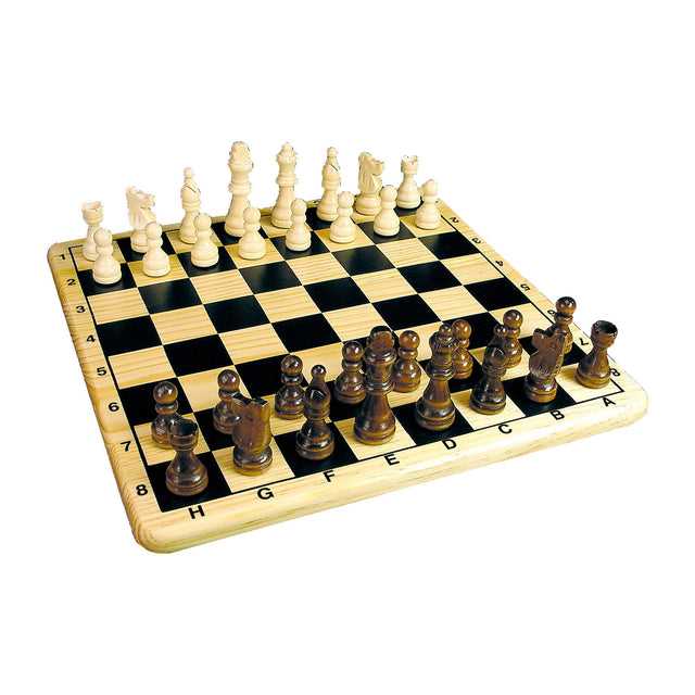 Scacchi tattici in legno