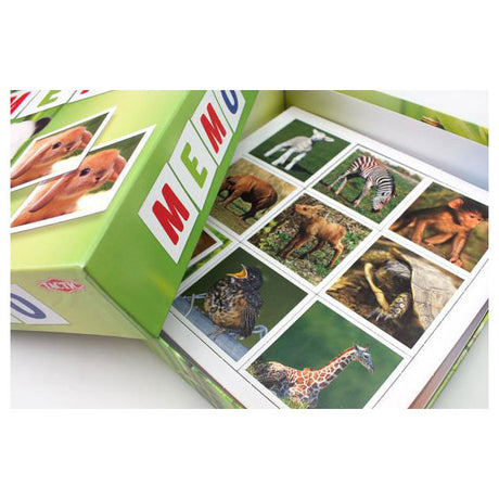 Promemoria tattico cuccioli di animali - gioco di promemoria - trova le coppie giuste - simpatici animaletti da tutto il mondo - gioco da tavolo educativo per bambini e famiglie - da 2 a 6 giocatori - a partire da 3 anni