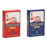 Tattica delle carte da gioco con facce grandi