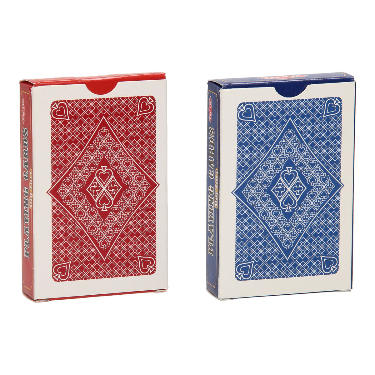 Tattica delle carte da gioco con facce grandi