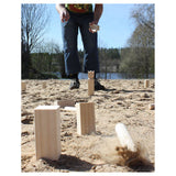 Tactic Kubb – Gioco di cattura e lancio – Gioco di lancio originale svedese in pratica scatola portatile – Legno di pino sostenibile