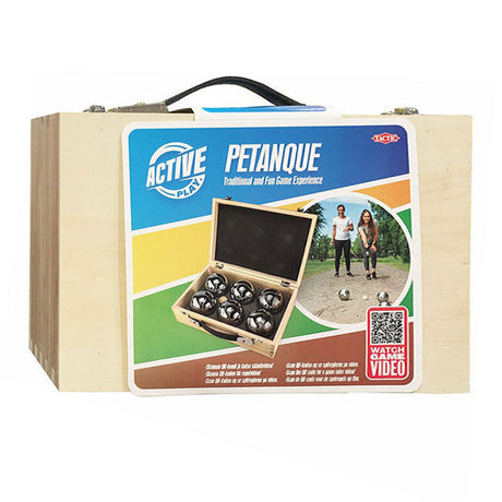 Set gioco di bocce tattico di lusso in scatola di legno