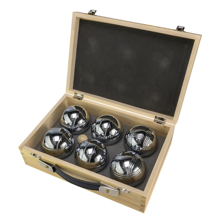 Set gioco di bocce tattico di lusso in scatola di legno