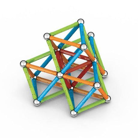 Geomag super colorato riciclato - giocattoli di costruzione magnetici con pannelli - 93 pezzi - da 3 anni