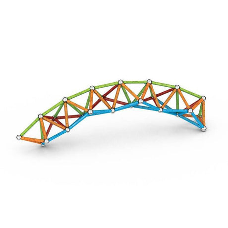 Geomag super colorato riciclato - giocattoli di costruzione magnetici con pannelli - 142 pezzi - da 3 anni
