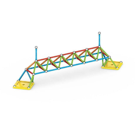 Geomag super colorato riciclato - giocattoli di costruzione magnetici con pannelli - 142 pezzi - da 3 anni