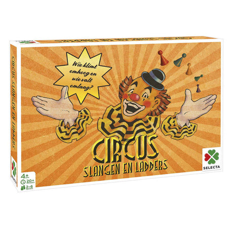 Selecta giochi da tavolo del passato: scale e serpenti da circo