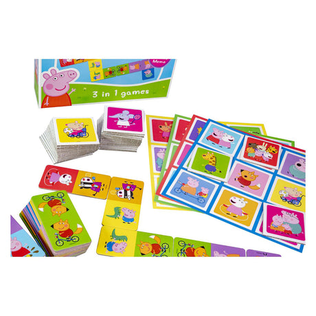 Seleziona peppa pig 3n1 memo lotto domino