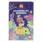 Set di colori della tribù della tigre foresta mistica