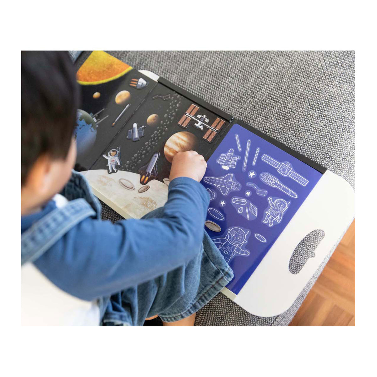 Selecta magna carry - libro magnetico per esploratori spaziali