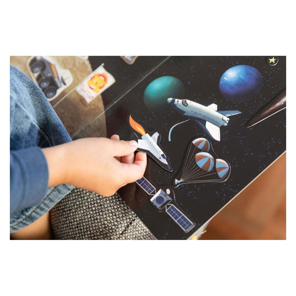 Selecta magna carry - libro magnetico per esploratori spaziali