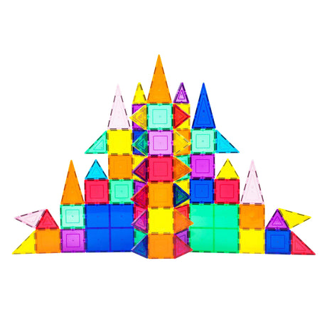 Tattica delle piastrelle Picasso - giocattoli di costruzione - piastrelle magnetiche - piastrelle magnetiche - set da gioco - giocattoli a stelo - giocattoli di costruzione creativi - 101 pezzi - da 3 anni