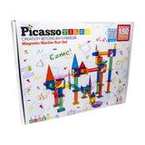Selecta picassotiles pista per biglie - piastrelle magnetiche da costruzione, 150 pz.