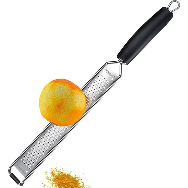 Grattugia Westmark, fine, plastica in acciaio inossidabile, technici-pro, nero argento, 14202270