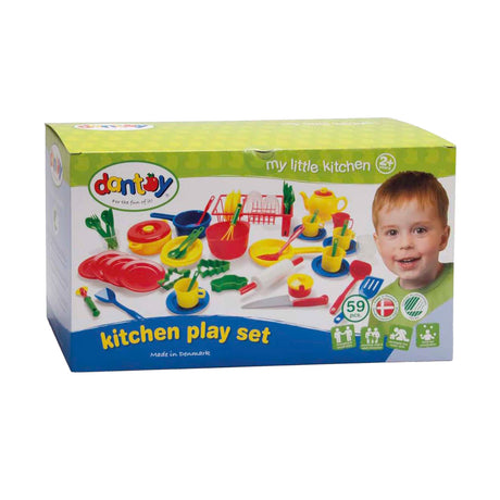 Stoviglie da cucina Dantoy, 59 pezzi.