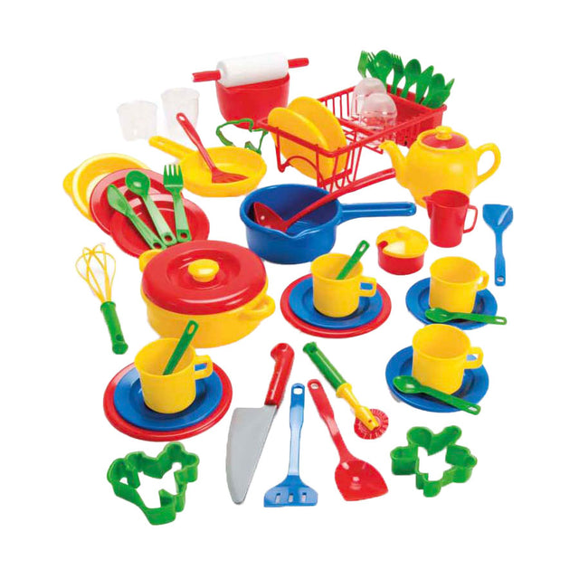 Stoviglie da cucina Dantoy, 59 pezzi.