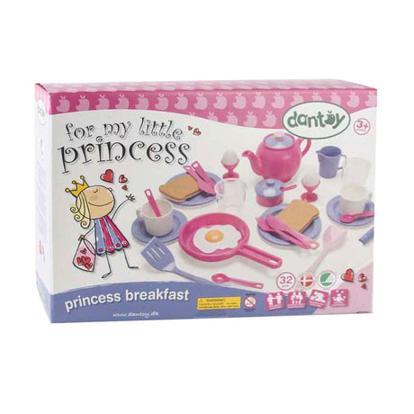 Set stoviglie Dantoy principessa, 32 pezzi.
