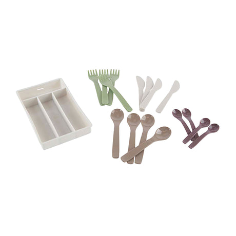 Set posate da giardino verde Dantoy - 17 pezzi