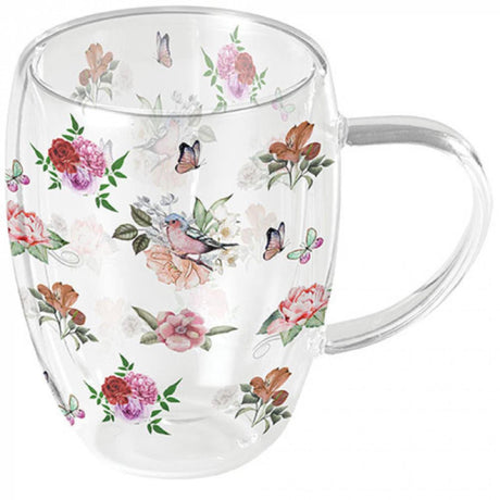 Ambiente Charlotte in vetro a doppia parete bianco 350ml
