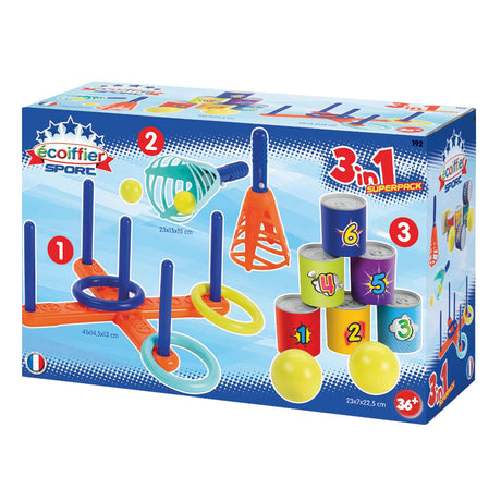 Ecoffier set di giochi tradizionali ecoiffier 192