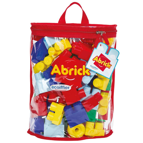 Abrick écoiffier maxi: borsa con 50 mattoncini