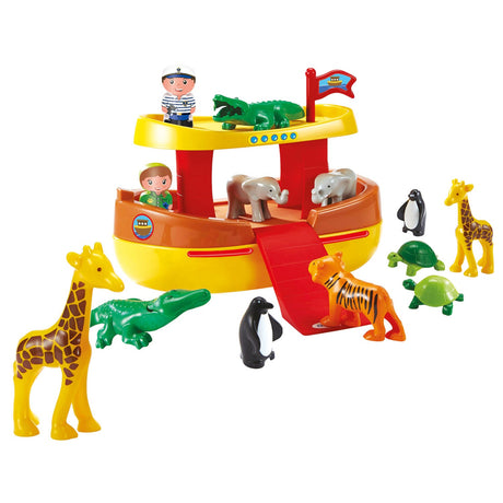 Abrick playset ecoiffier l'arca di noè 14 parti