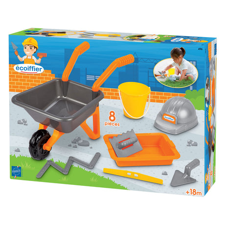 Carriola Ecoffier ecoiffier con set da muratore