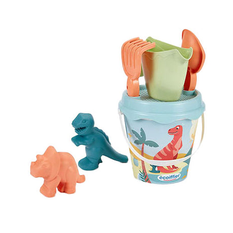 Set secchielli Ecoiffier dinosauro - 7 pezzi.