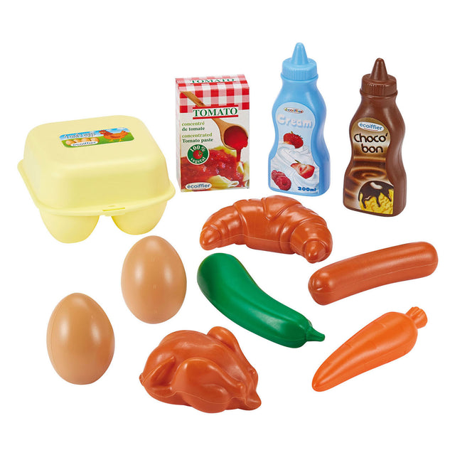 Écoiffier ecoiffier play food set da gioco per la colazione - 11 pezzi.