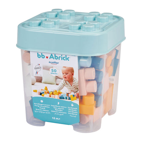 Abrick ecoiffier bb i miei primi mattoncini - 50 pz.