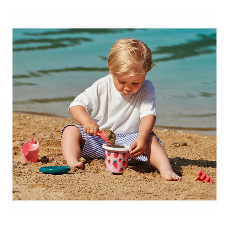 Écoiffier set da spiaggia ecoiffier fragola - 4 pz.