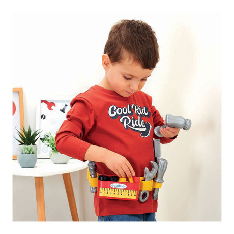 Cintura portautensili meccanica Écoiffier ecoiffier in valigetta con accessori - 14 pz.