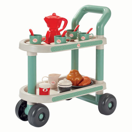 Carrello colazione Ecoiffier 100% chef - 22 pz.