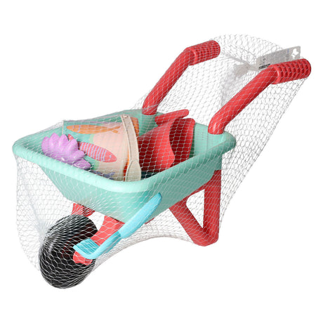 Carriola Ecoiffier con accessori - 7 pezzi.