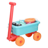Carrello da spiaggia Ecoiffier con accessori - 8 pz.
