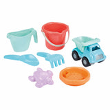 Carrello da spiaggia Ecoiffier con accessori - 8 pz.
