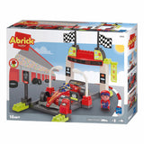 Ecoiffier set da gioco in mattoni pit stop formula 1