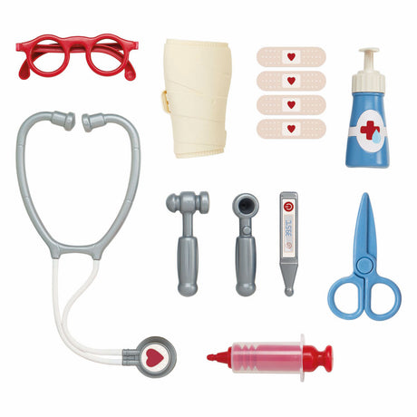 Ecoiffier ecoiffier doc cie valigetta medico - 13 pz.